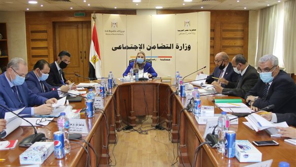 اجتماع وزيرة التضامن