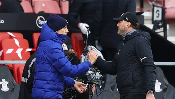 توخيل مع مدرب ساوثهامبتون