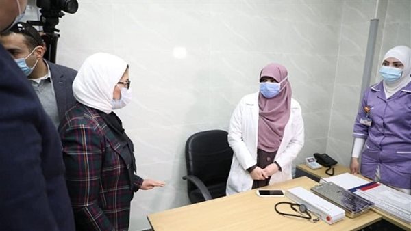 وزيرة الصحة