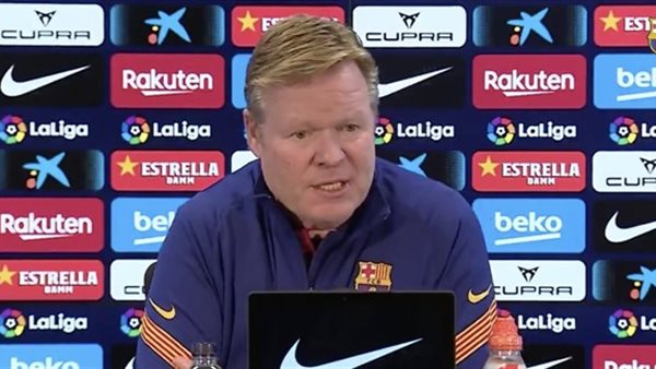 كومان مدرب برشلونة