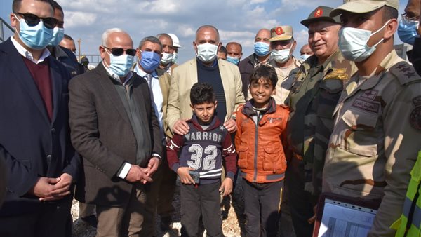 جولة وزير الرى ومحافظ