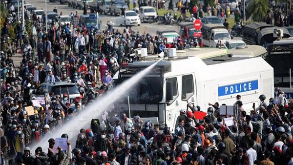 مظاهرات فى بورما