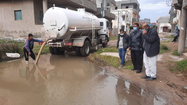 رفع مياه الأمطار