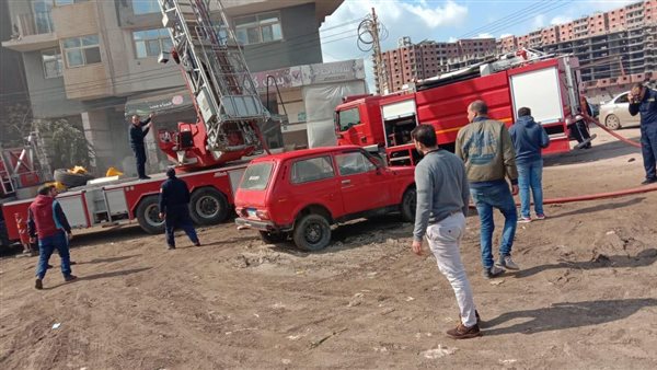 موقع الحريق