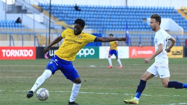 جانب من مباراة الاسماعيلي