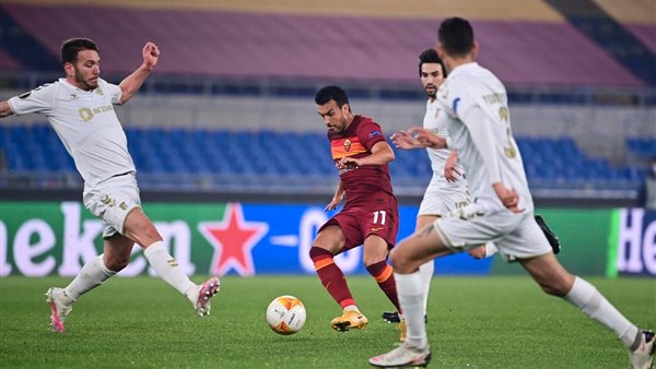 جانب من المباراة