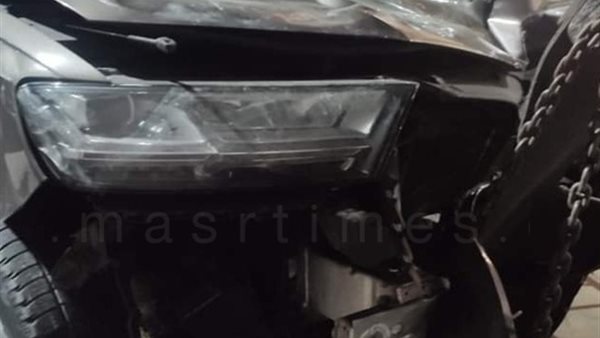 السيارة عقب الحادث