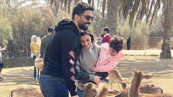 كارمن سليمان وعائلتها