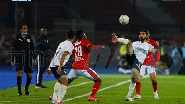 جانب من مباراة الأهلى