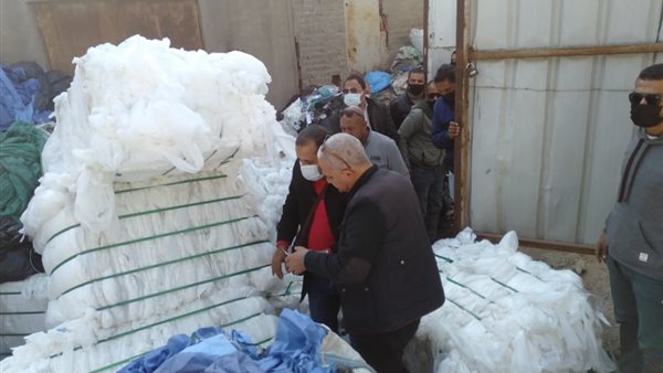 ضبط مصنع مخلفات طبية