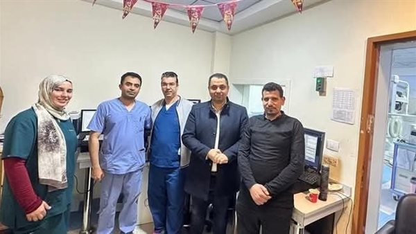 فريق أطباء وحدة القسطرة