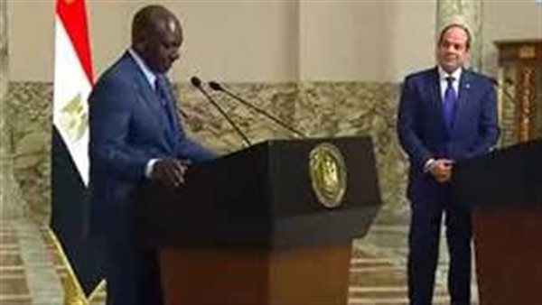 السيسي ونظيره الكيني