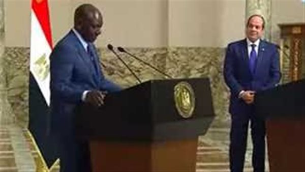 السيسي ونظيره الكيني