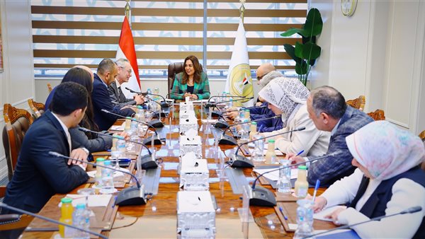 اجتماع وزيرة التنمية