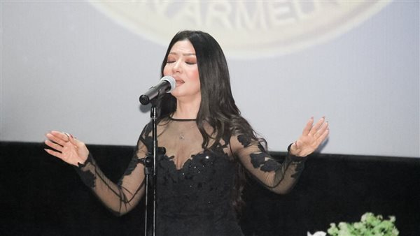 نيفين رجب خلال الاحتفالية