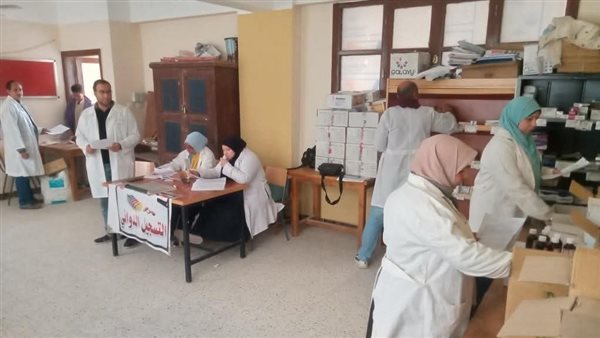 قافلة طبية ببني سويف