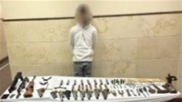 المتهم بمظبوطات