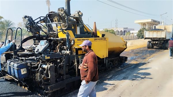  رصف طريق بني غالب