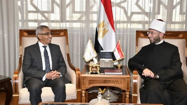 لقاء وزير الأوقاف