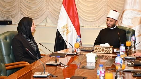 اجتماع وزير الأوقاف