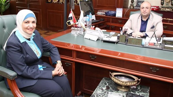 محافظ بني سويف ووكيل