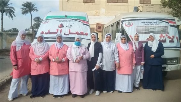 قافلة طبية ببني سويف