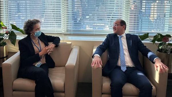 لقاء وزير المالية