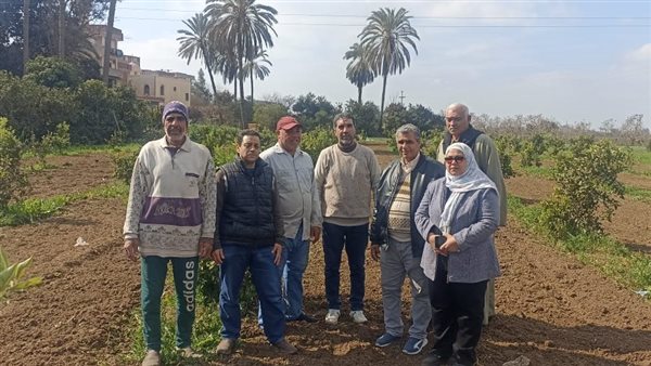 تفقد زراعات البساتين