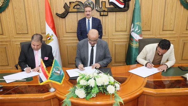 محافظ المنوفية يشهد