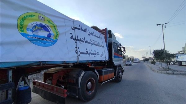 القافل الأغاثية لقطاع