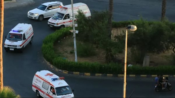 سيارات إسعاف في صيدا