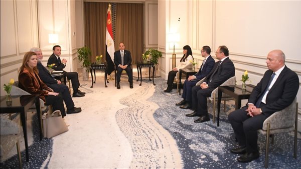 الرئيس السيسي خلال