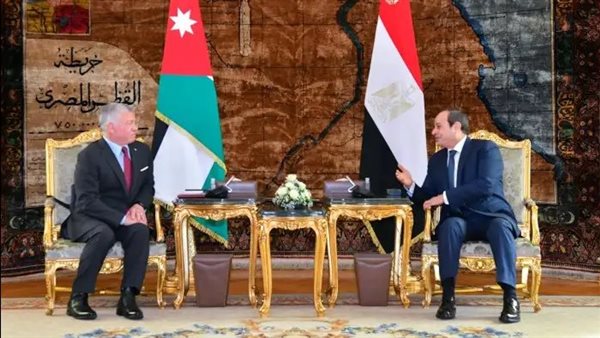 الرئيس السيسي وملك