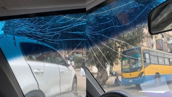 كسر زجاج سيارة