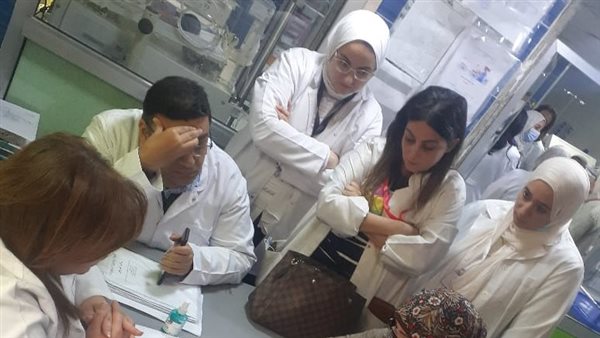 جولة الفريق الطبي