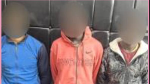 المتهمين بمظبوطات