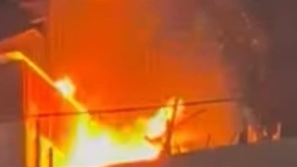 اندلاع حريق في عقار