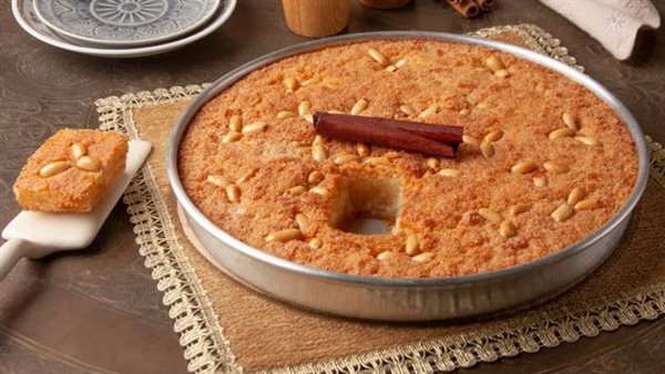 طريقة عمل البسبوسة