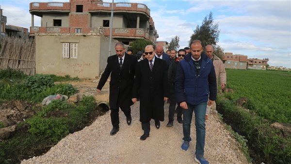 محافظ كفرالشيخ يتفقد