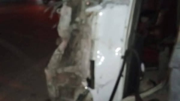 انقلاب ميكروباص بالمنيا