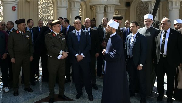 مدبولي خلال الافتتاح