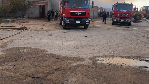 حريق المنطقة الصناعية