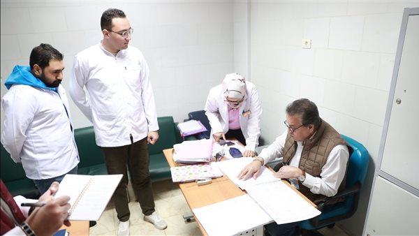 جولة وزير الصحة 