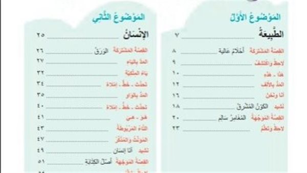 كتاب اللغة العربية