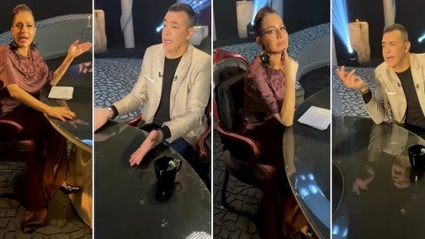 بسمة وهبة وعصام الحضري