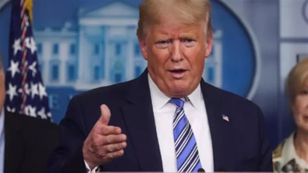 الرئيس الأمريكي دونالد