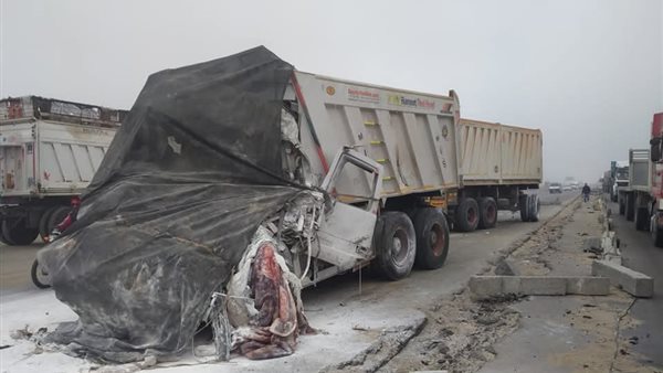 حادث التصادم بالمنوفية