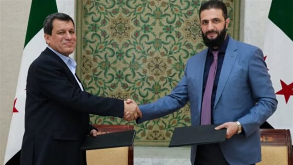 الشرع ورئيس قسد