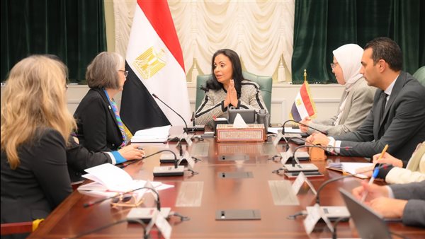 اجتماع وزيرة التضامن