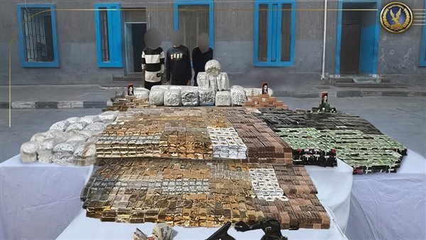 متهمين المضبوطات